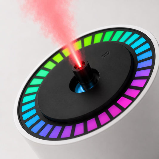 Humidificador Ultrasónico con Proyector de Galaxias y Difusor de Aromaterapia 4 en 1