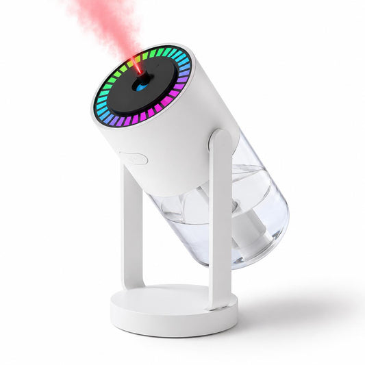Humidificador Ultrasónico con Proyector de Galaxias y Difusor de Aromaterapia 4 en 1